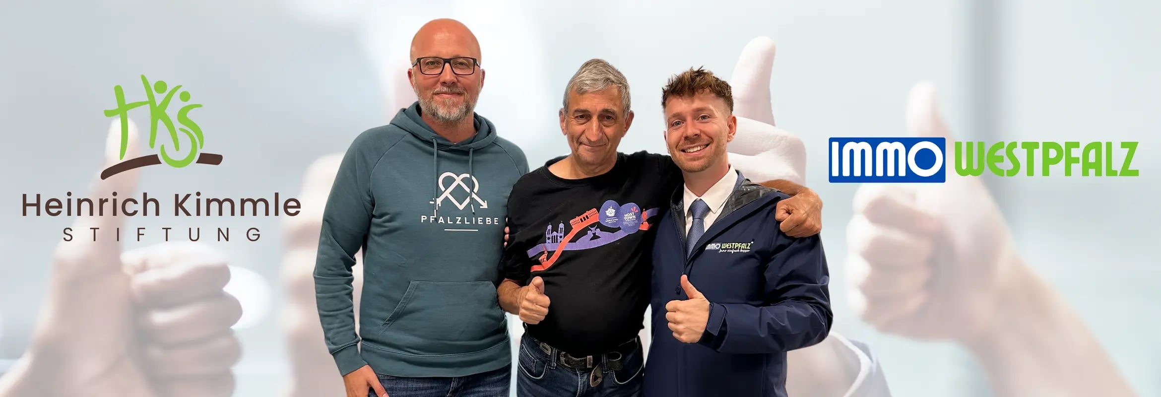 Immowestpfalz engagiert sich regional — Sponsoring für Vereine und Stiftungen in Pirmasens.