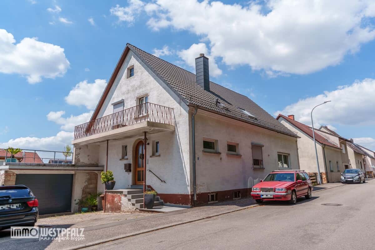Vorderseite Hauseingang