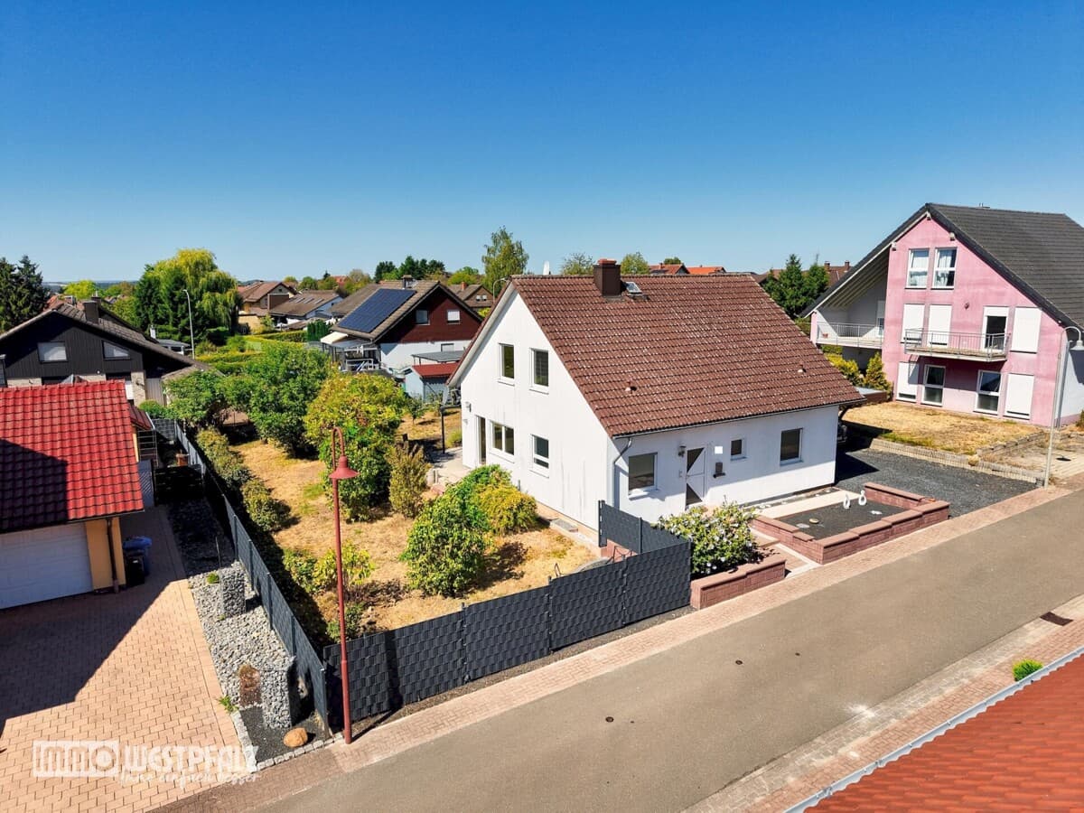 Vorderseite Luftaufnahme