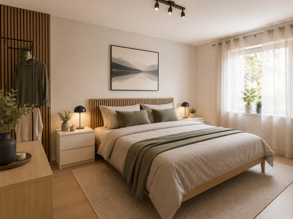 Schlafzimmer 3 OG visualisiert